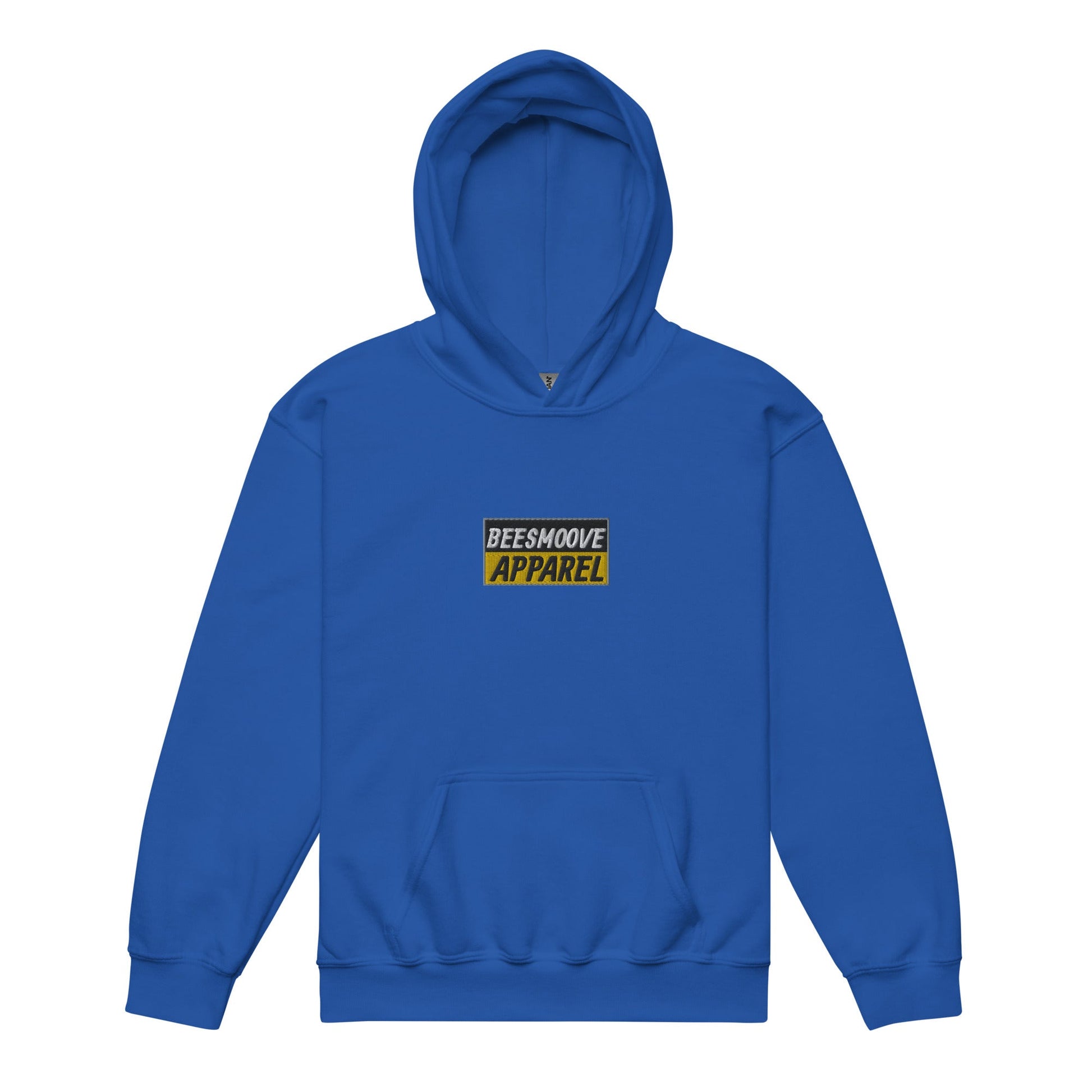 Beesmoove apparel black&gold mark Youth heavy blend hoodie - Beesmoove