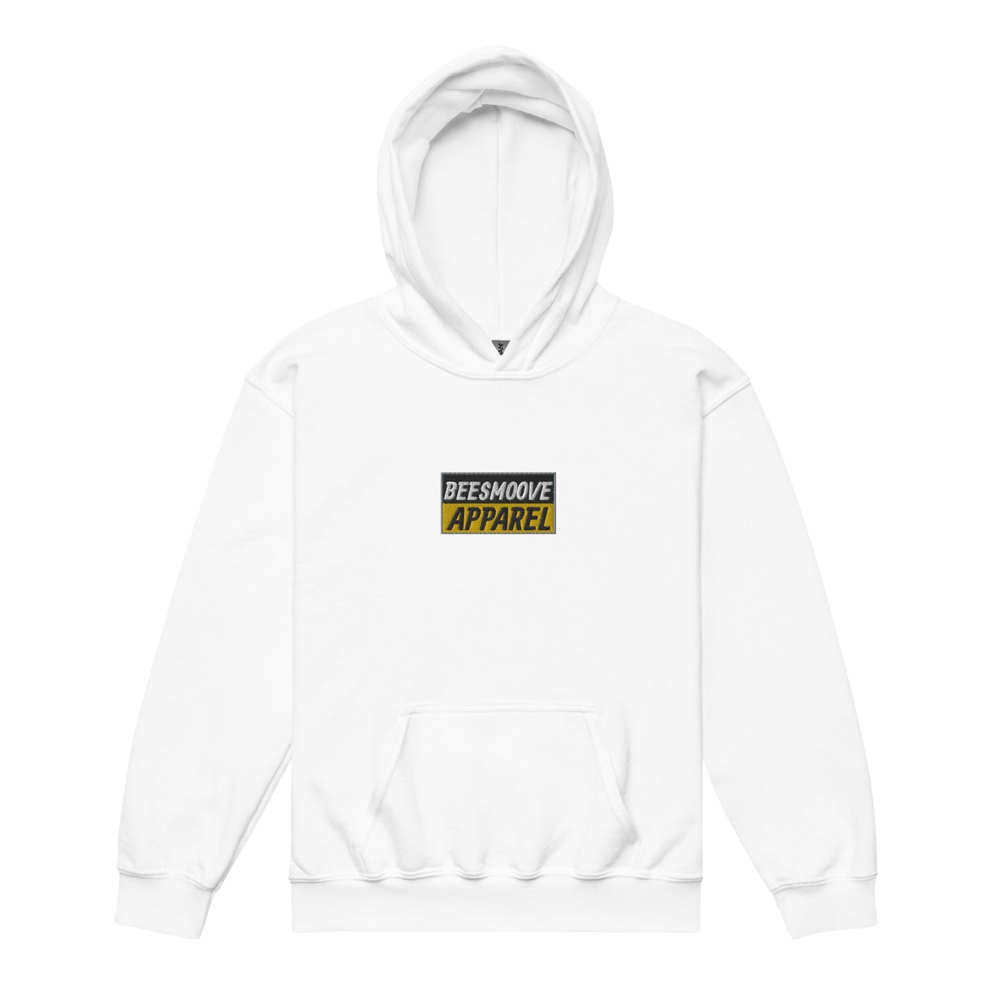 Beesmoove apparel black&gold mark Youth heavy blend hoodie - Beesmoove