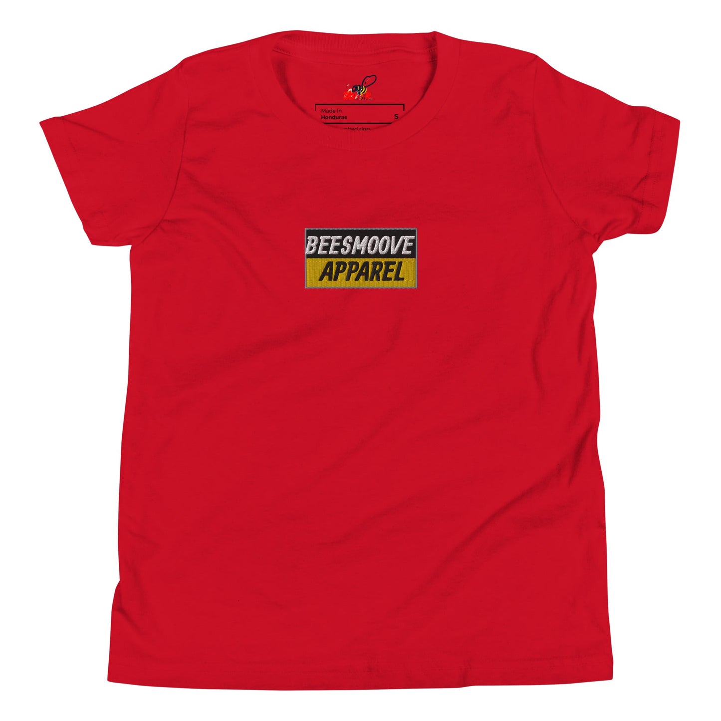 Beesmoove apparel black&gold mark Youth Short Sleeve T-Shirt - Beesmoove