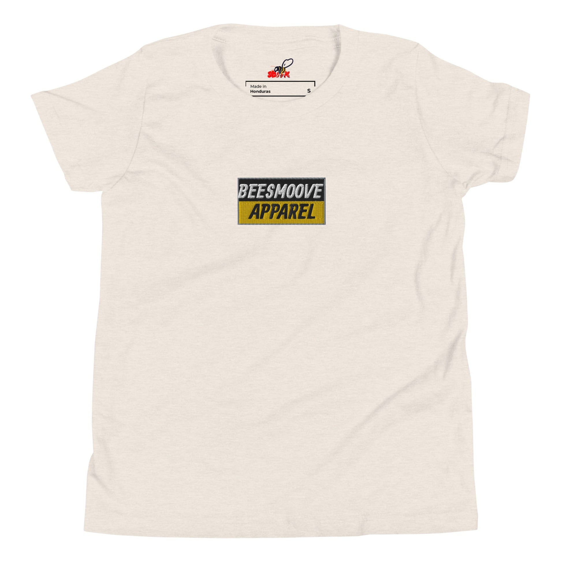 Beesmoove apparel black&gold mark Youth Short Sleeve T-Shirt - Beesmoove