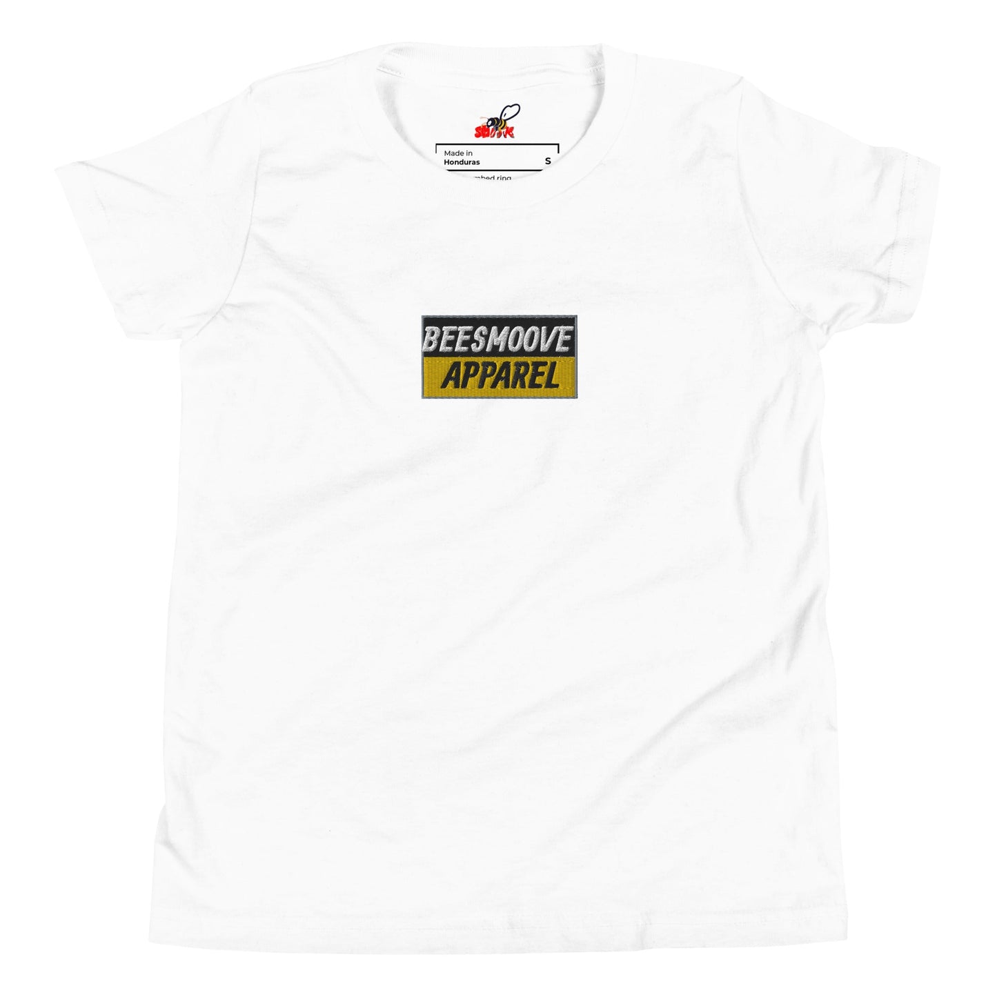 Beesmoove apparel black&gold mark Youth Short Sleeve T-Shirt - Beesmoove