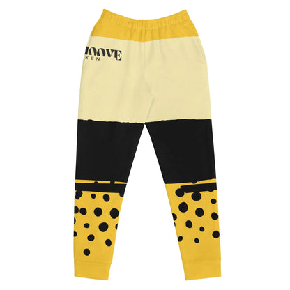 Beesmoove awaken yellow black white Women's Joggers - Beesmoove