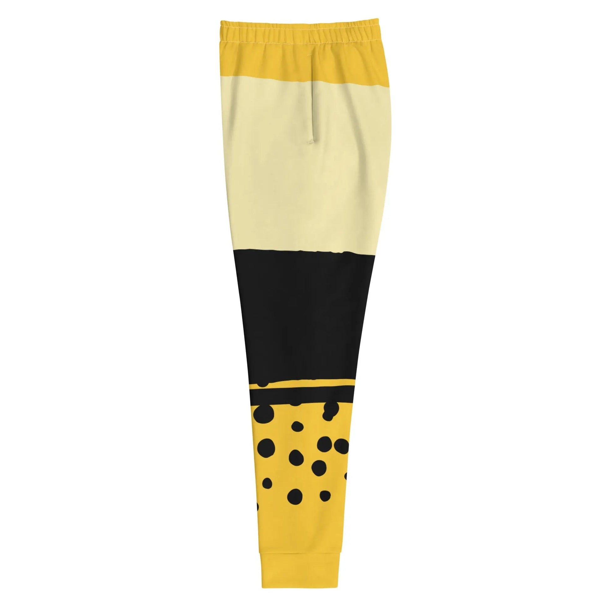 Beesmoove awaken yellow black white Women's Joggers - Beesmoove