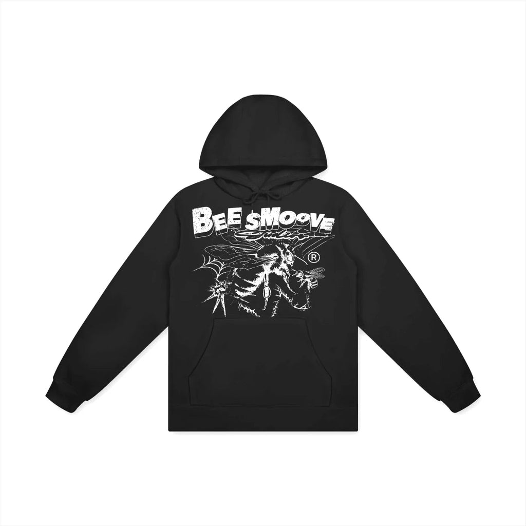 BEESMOOVE B - Squadron: Black Ops Basic 100% Cotton Hoodie - Beesmoove