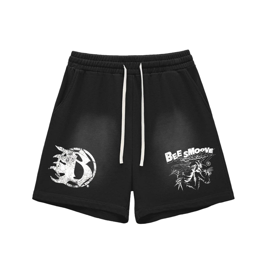 BEESMOOVE B - Squadron: Black Ops Cotton Shorts - Beesmoove