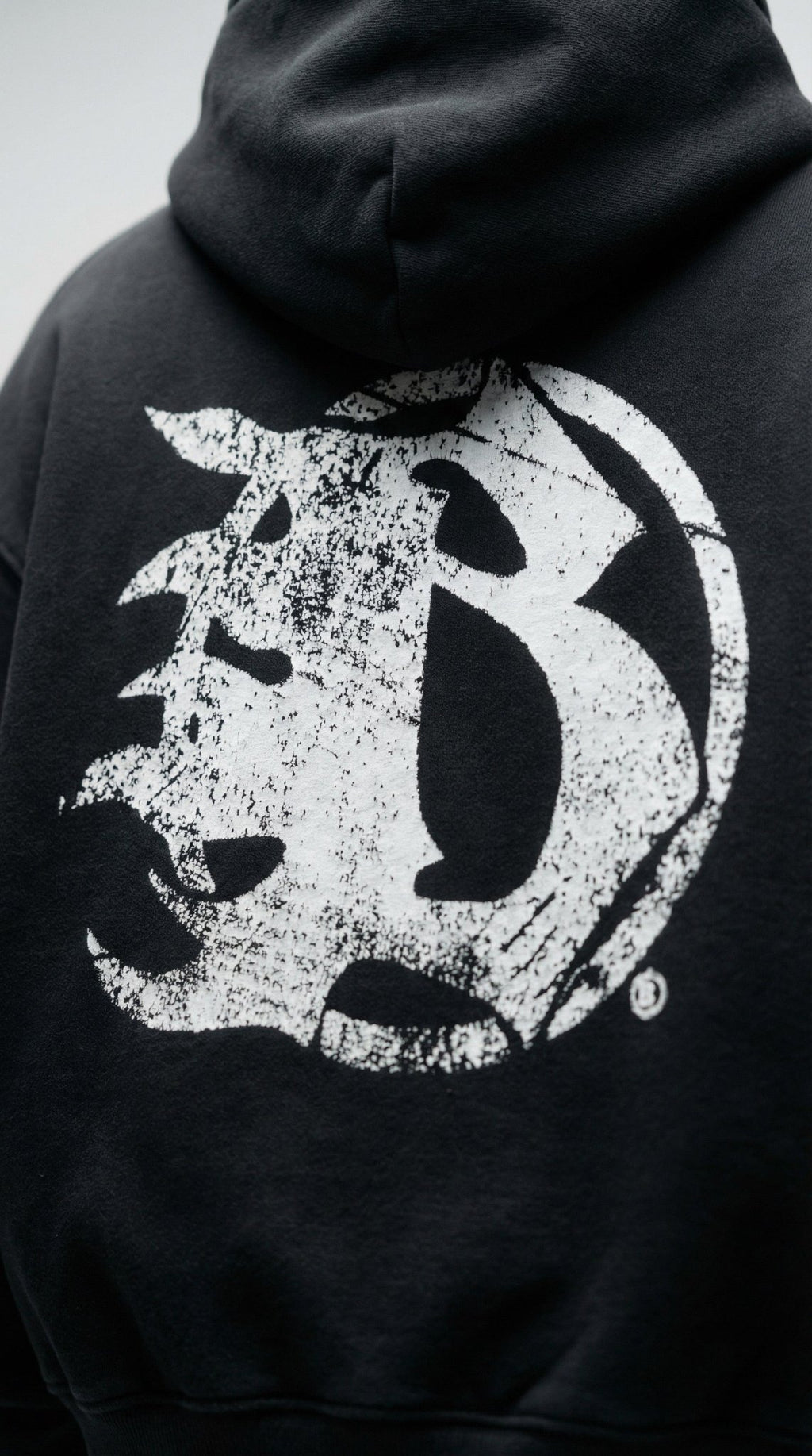 BEESMOOVE B - Squadron: Black Ops Elite Edition Two - way Zipper Boxy Hoodie - Beesmoove