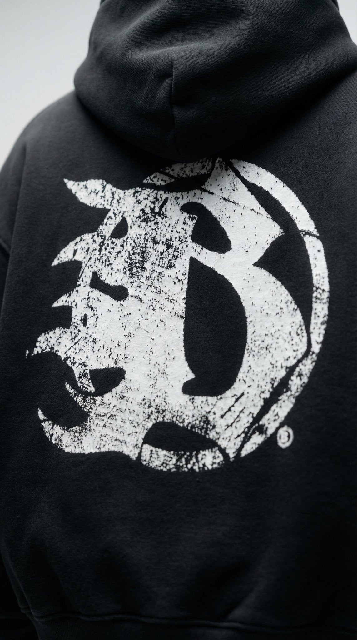 BEESMOOVE B - Squadron: Black Ops Elite Edition Two - way Zipper Boxy Hoodie - Beesmoove