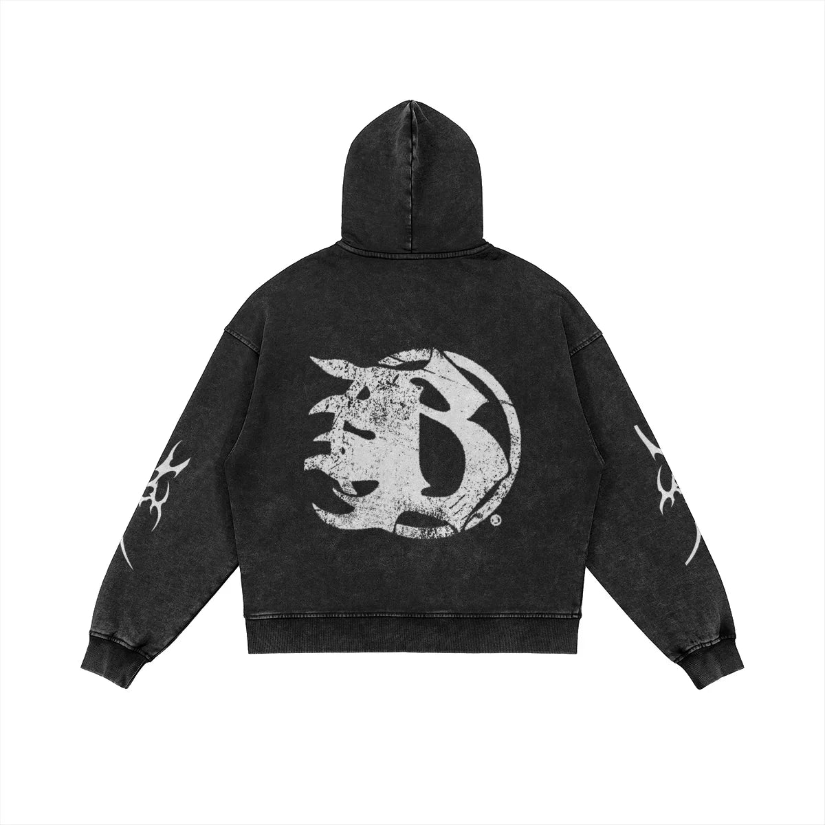 BEESMOOVE B - Squadron: Black Ops hoodie zip - up design - Beesmoove