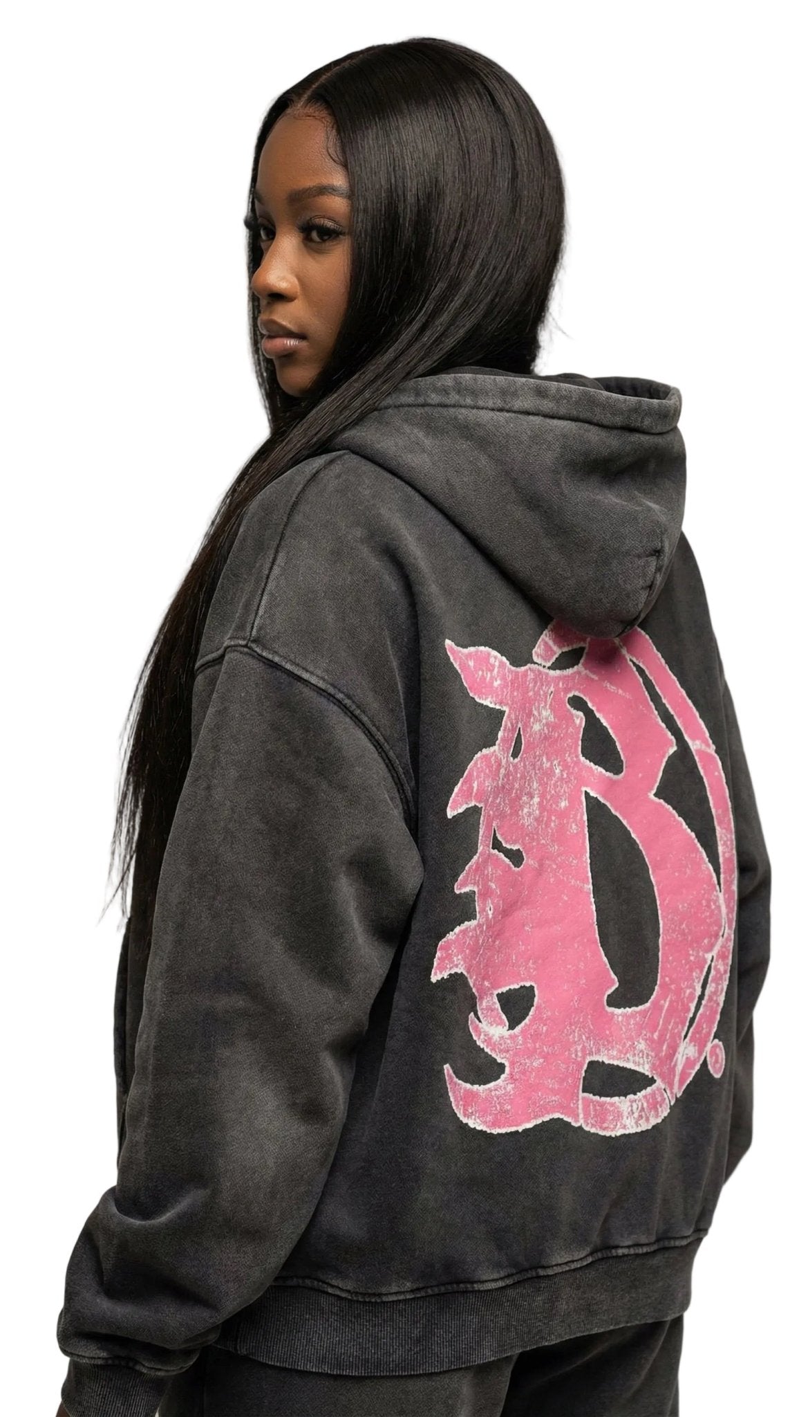 BEESMOOVE B - Squadron: Pink Ops Elite Edition Boxy Fleece Hoodie - Beesmoove