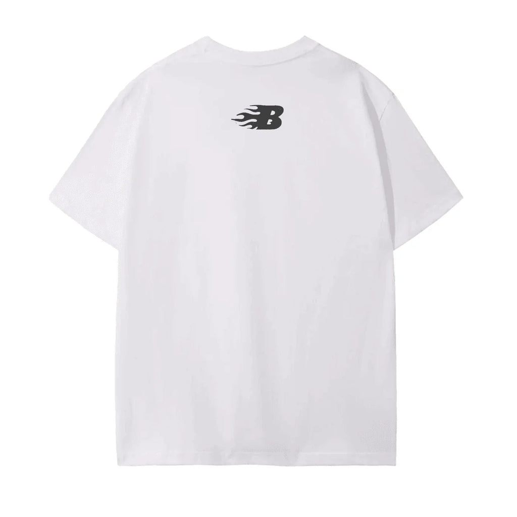 BEESMOOVE Bad day records Seamless Cotton T-Shirt - Beesmoove