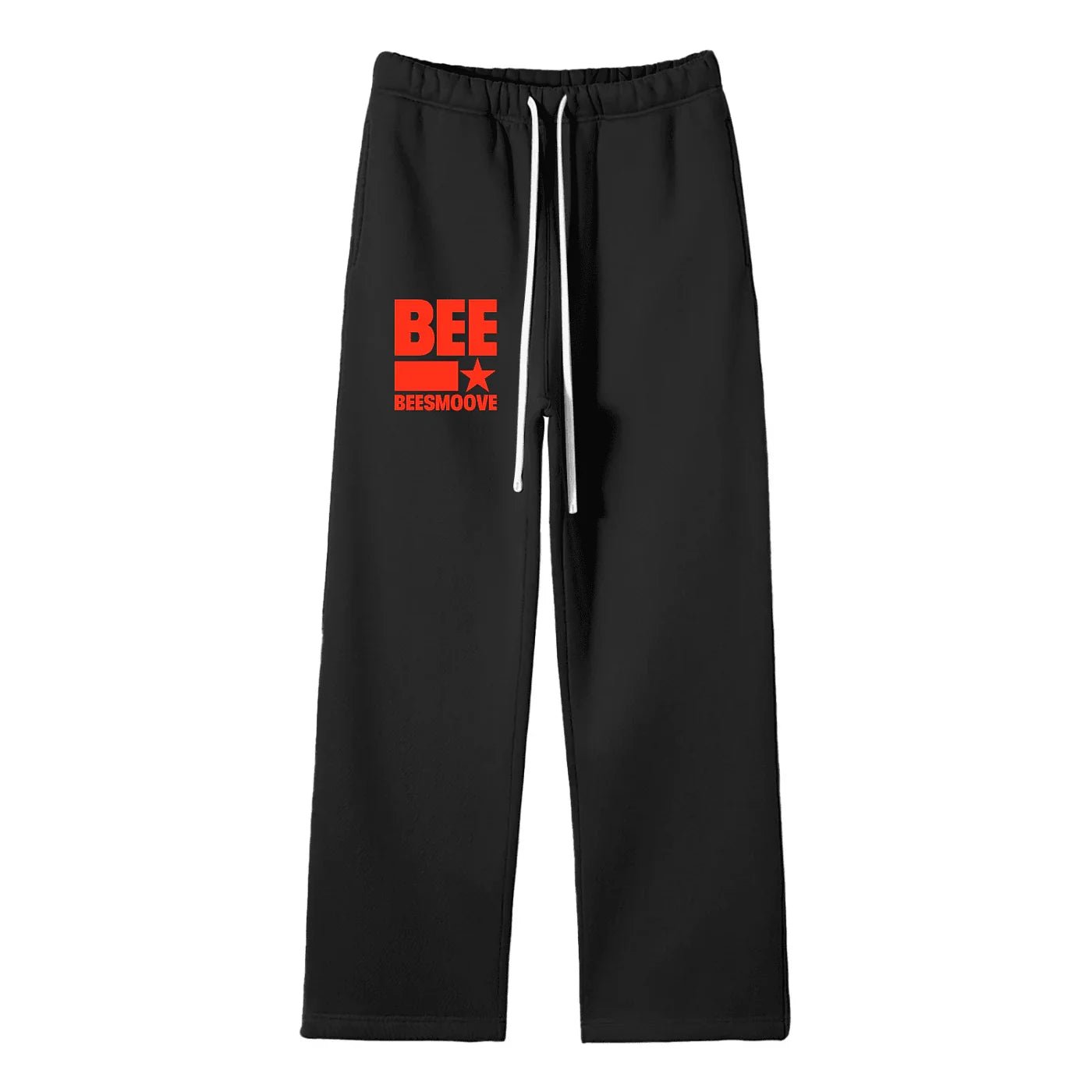 BEESMOOVE BEE STAR POWER Red Straight Leg Pants - Beesmoove
