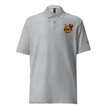 Beesmoove big bee Unisex pique polo shirt - Beesmoove