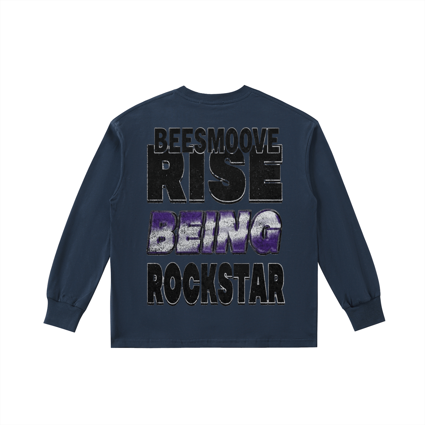 BEESMOOVE Big Head Energy Kids' Long - Sleeve Tee - Beesmoove