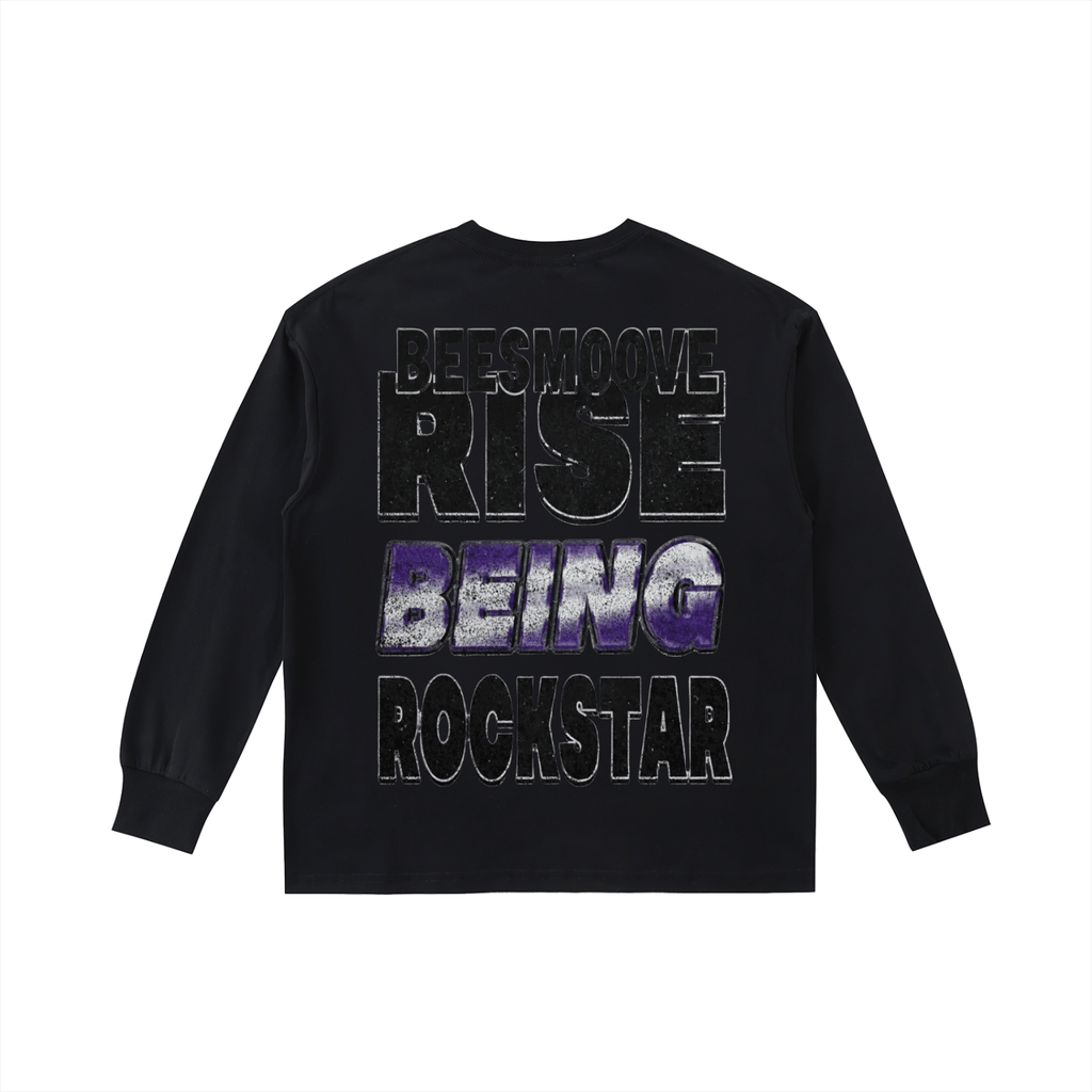 BEESMOOVE Big Head Energy Kids' Long - Sleeve Tee - Beesmoove