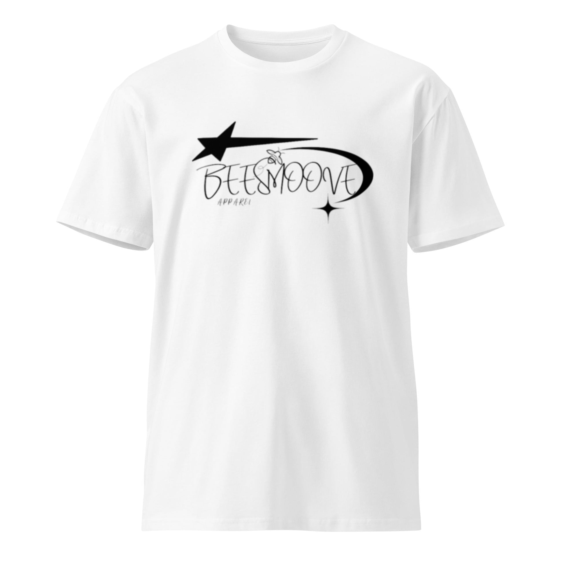 Beesmoove big star famous black Unisex premium t-shirt - Beesmoove