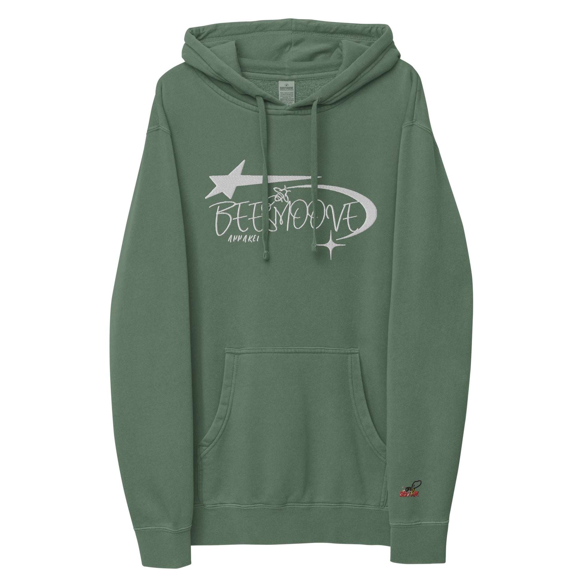 Beesmoove big star famous Unisex pigment - dyed hoodie - Beesmoove