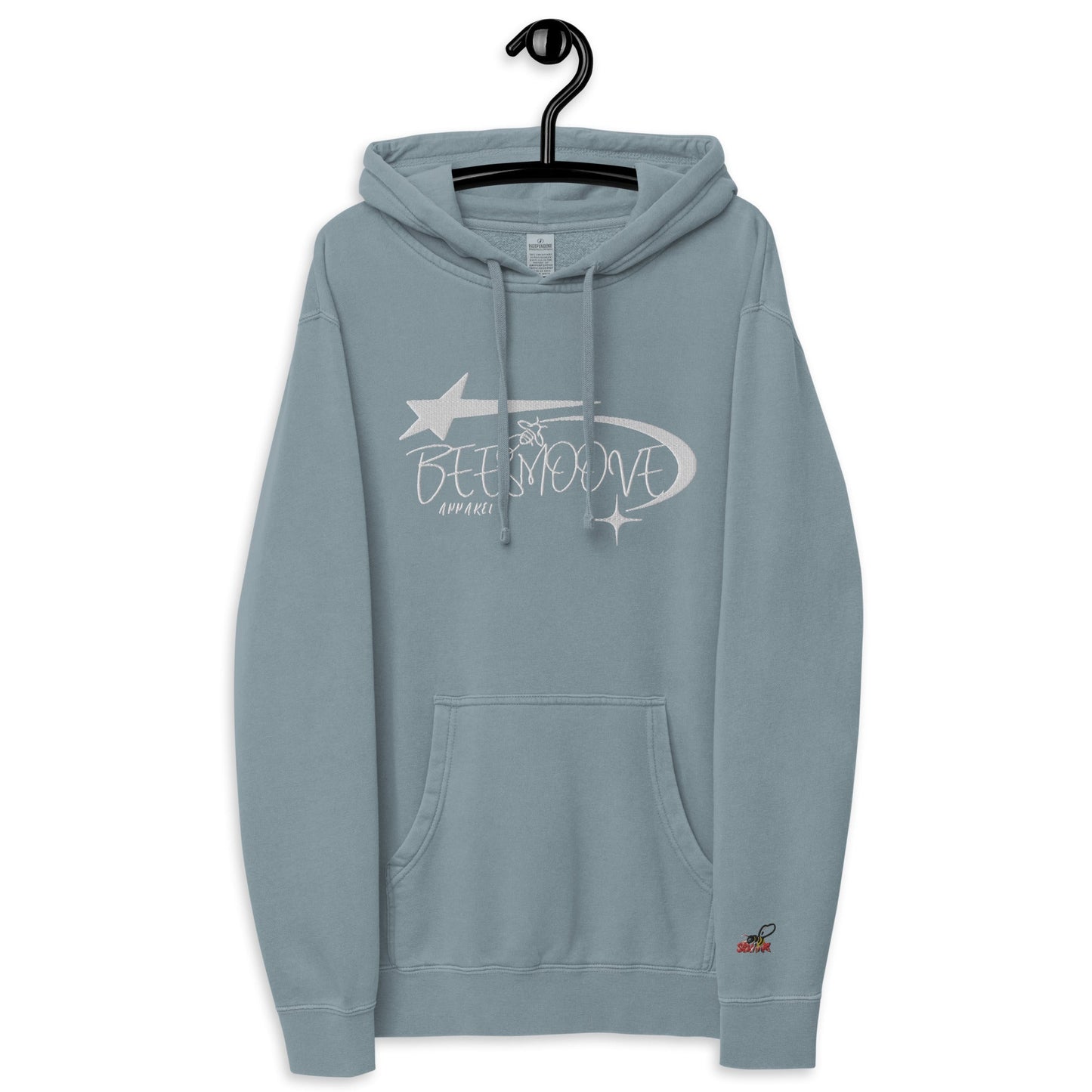 Beesmoove big star famous Unisex pigment - dyed hoodie - Beesmoove