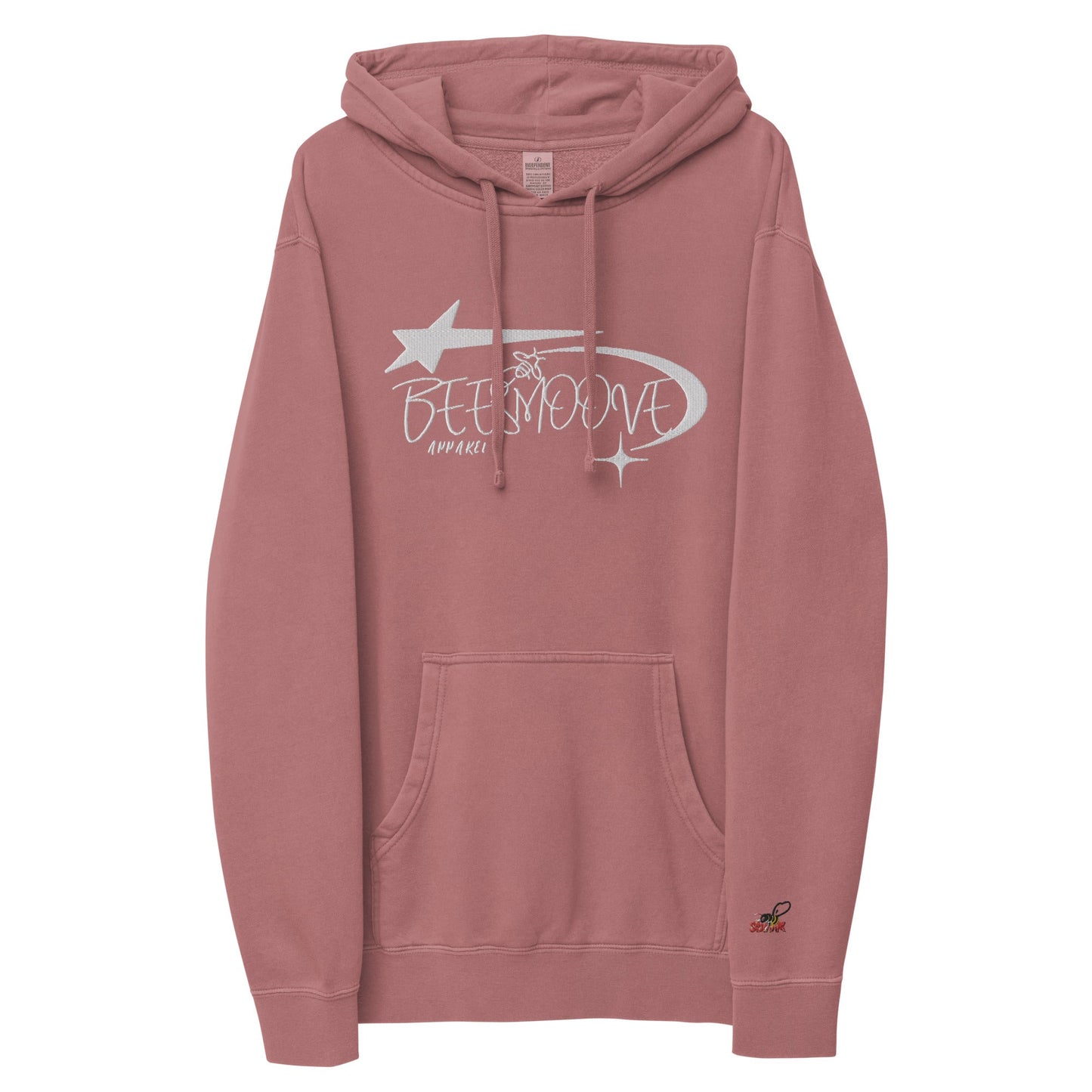 Beesmoove big star famous Unisex pigment - dyed hoodie - Beesmoove