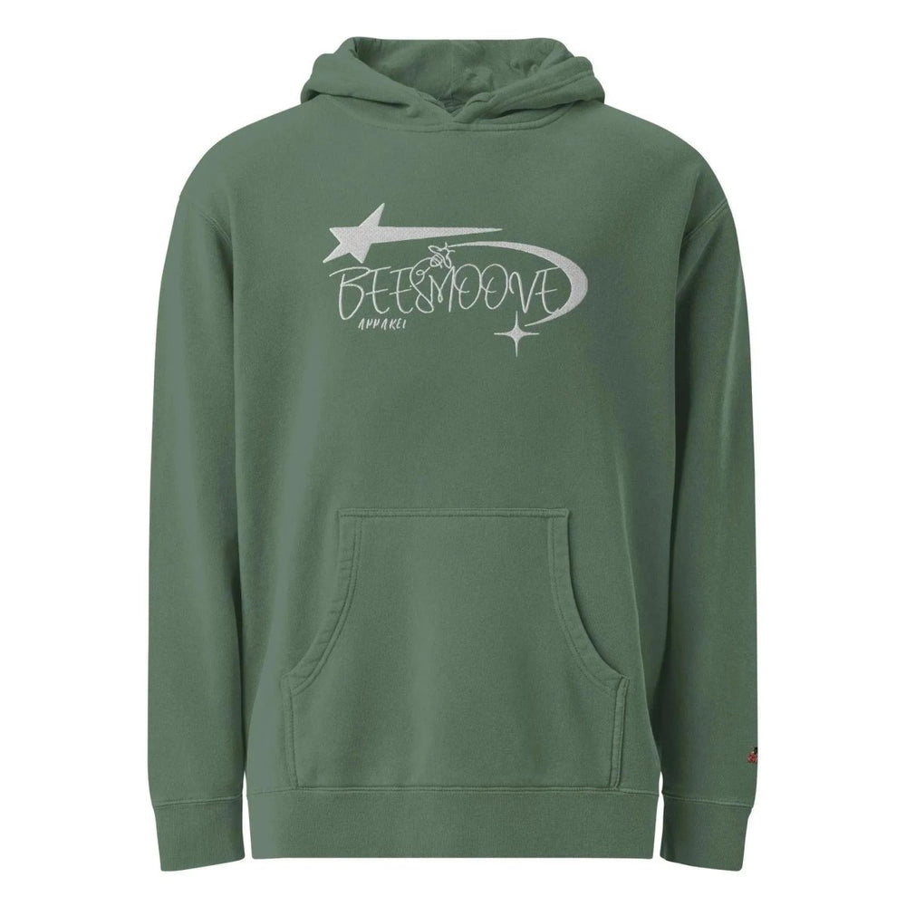 Beesmoove big star famous Unisex pigment - dyed hoodie - Beesmoove