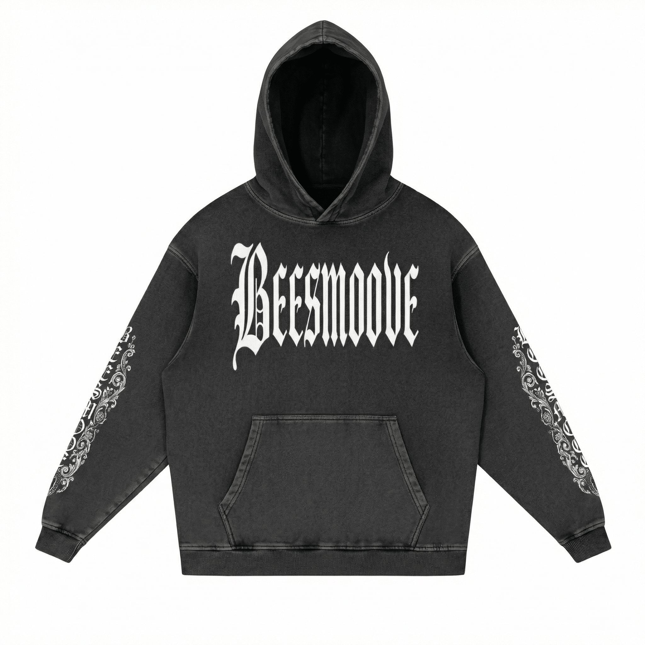 BEESMOOVE Black Cathedral Hoodie - Beesmoove