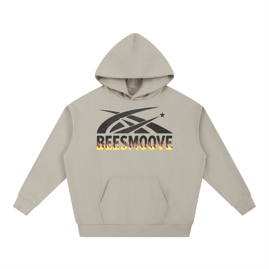BEESMOOVE Black Hotwire Heavyweight Hoodie - Beesmoove