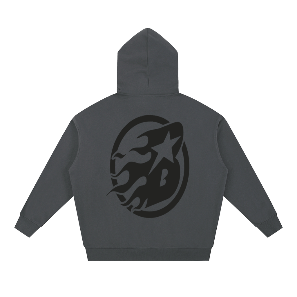 BEESMOOVE Black Hotwire Heavyweight Hoodie - Beesmoove