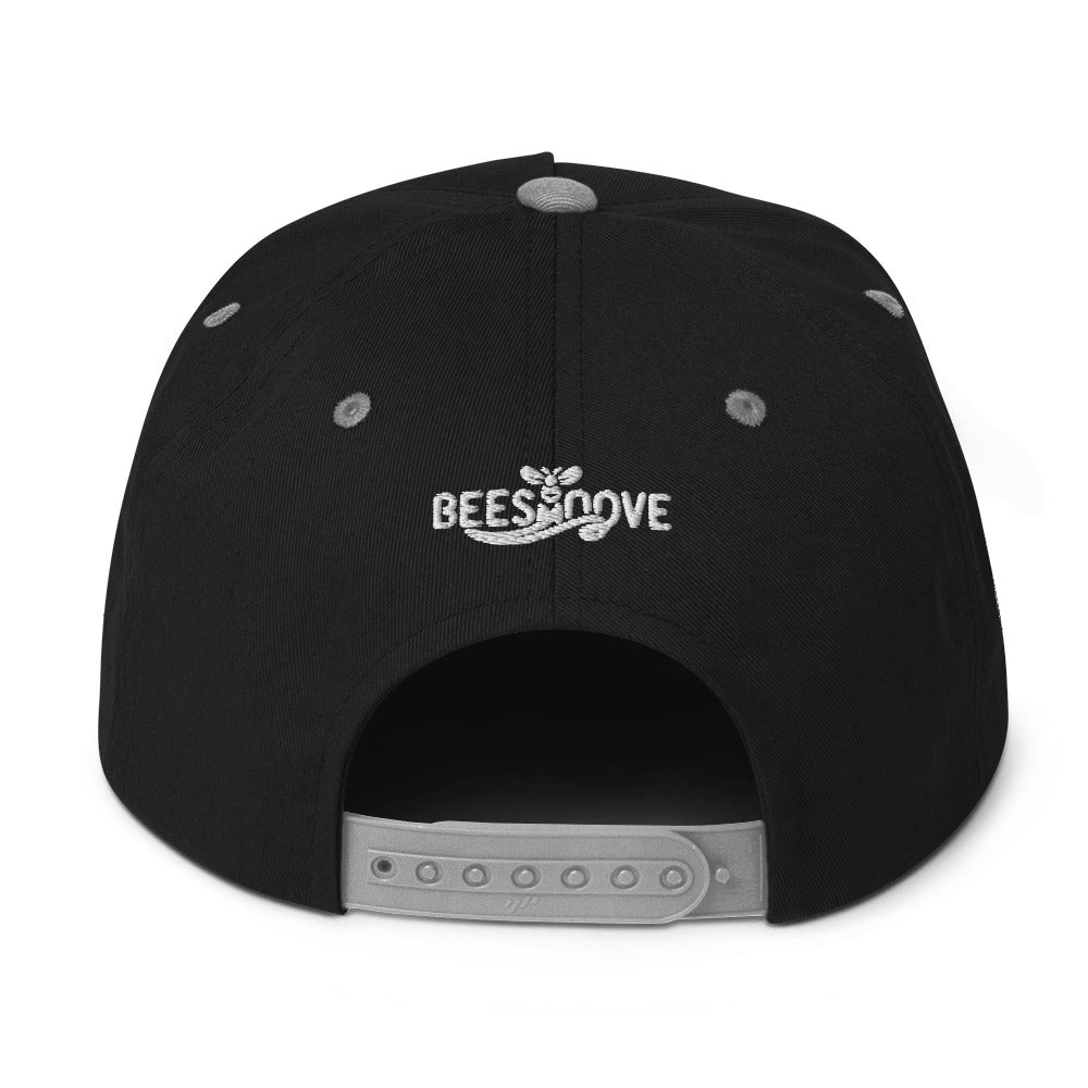 Beesmoove black sheep Flat Bill Cap - Beesmoove