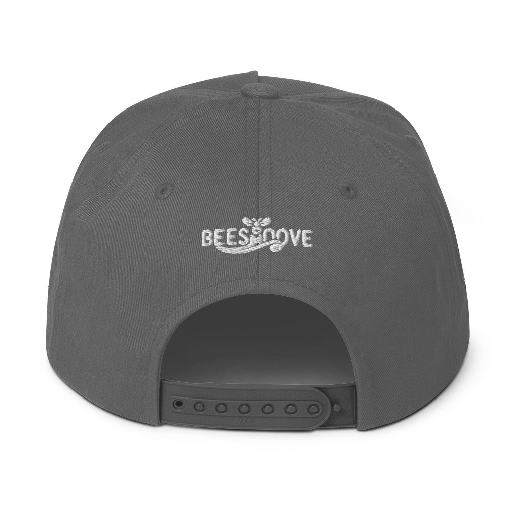 Beesmoove black sheep Flat Bill Cap - Beesmoove