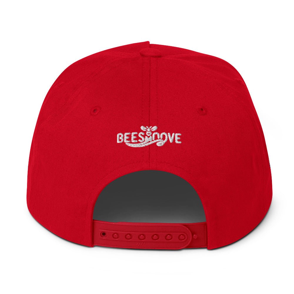 Beesmoove black sheep Flat Bill Cap - Beesmoove