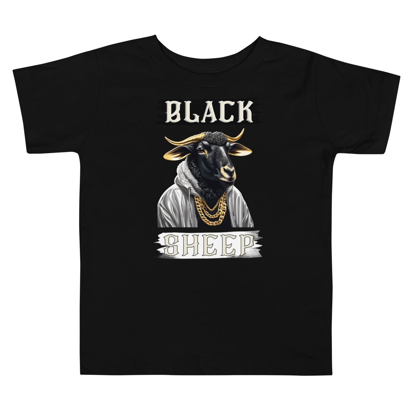 Beesmoove black sheep Toddler Short Sleeve Tee - Beesmoove