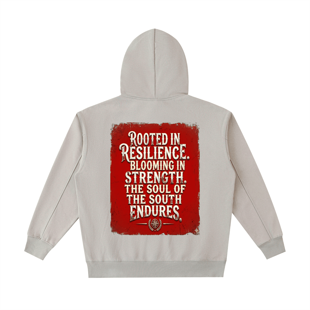 BEESMOOVE Black South: Waiting on Truth Washed Heavyweight Hoodie - Beesmoove