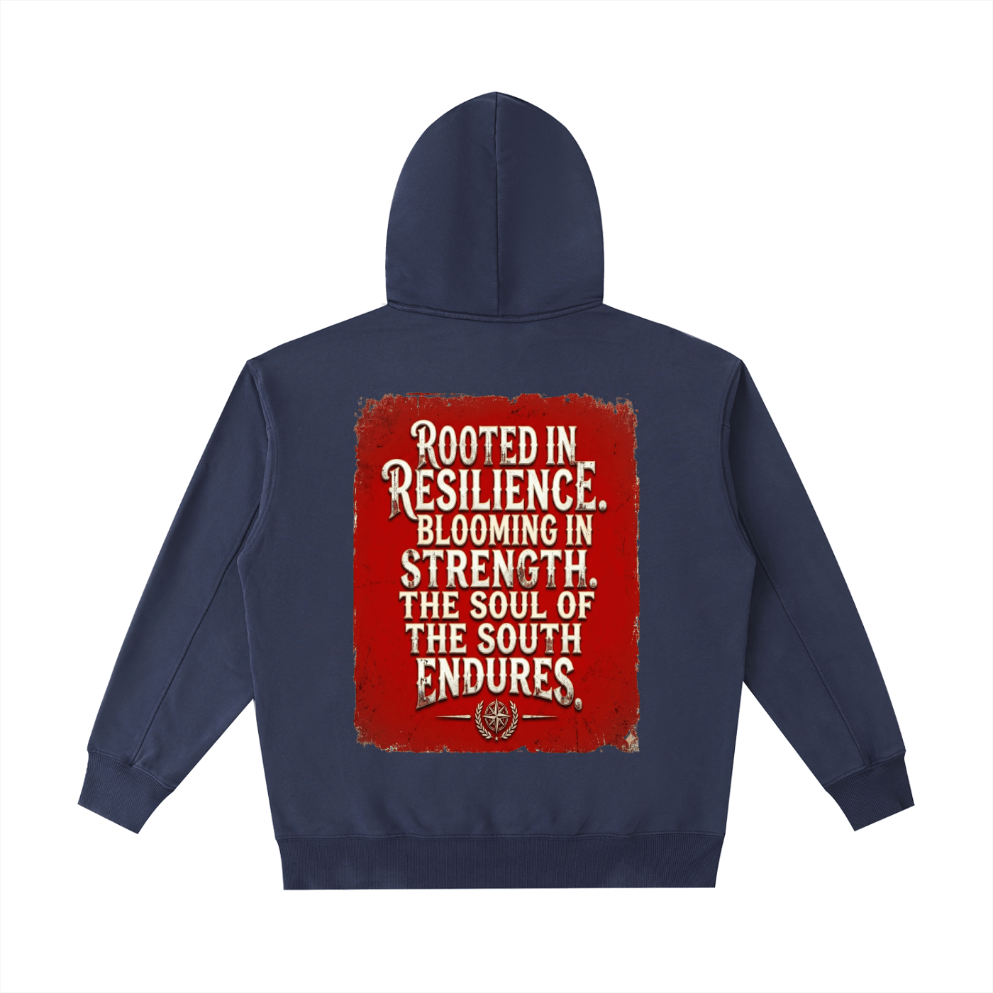 BEESMOOVE Black South: Waiting on Truth Washed Heavyweight Hoodie - Beesmoove