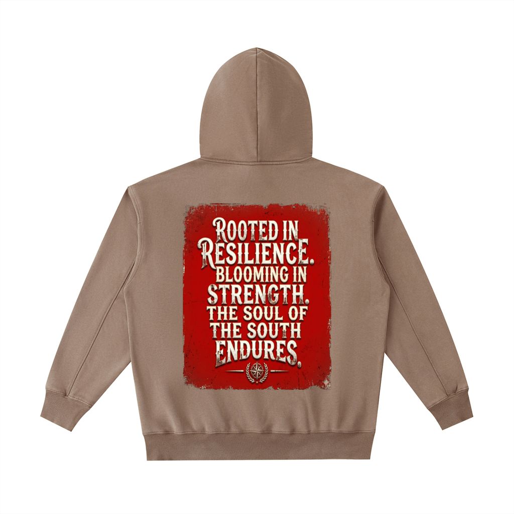 BEESMOOVE Black South: Waiting on Truth Washed Heavyweight Hoodie - Beesmoove