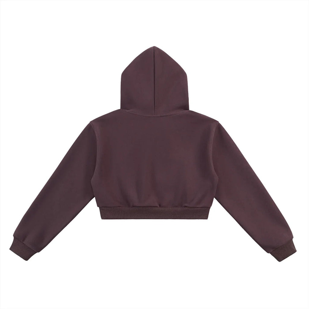 BEESMOOVE BlackSouth BEES NOOV Bootleg Cropped Hoodie - Beesmoove