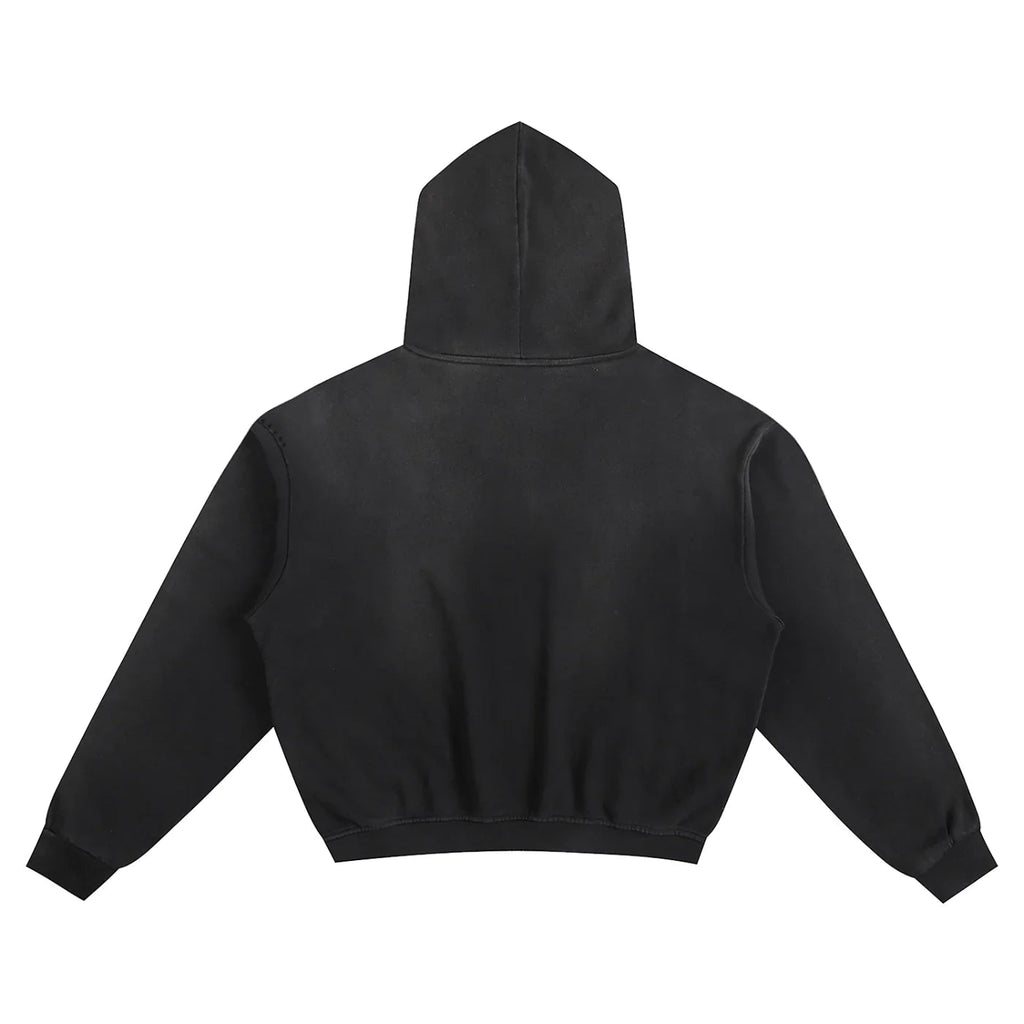 BEESMOOVE BlackSouth BEES NOOV Bootleg Sunfade Boxy Hoodie - Beesmoove
