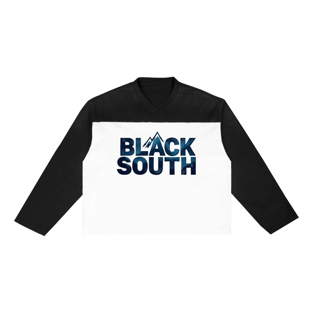 BEESMOOVE BlackSouth Blue Rebellion Sun Fade Color - Block T-Shirt - Beesmoove