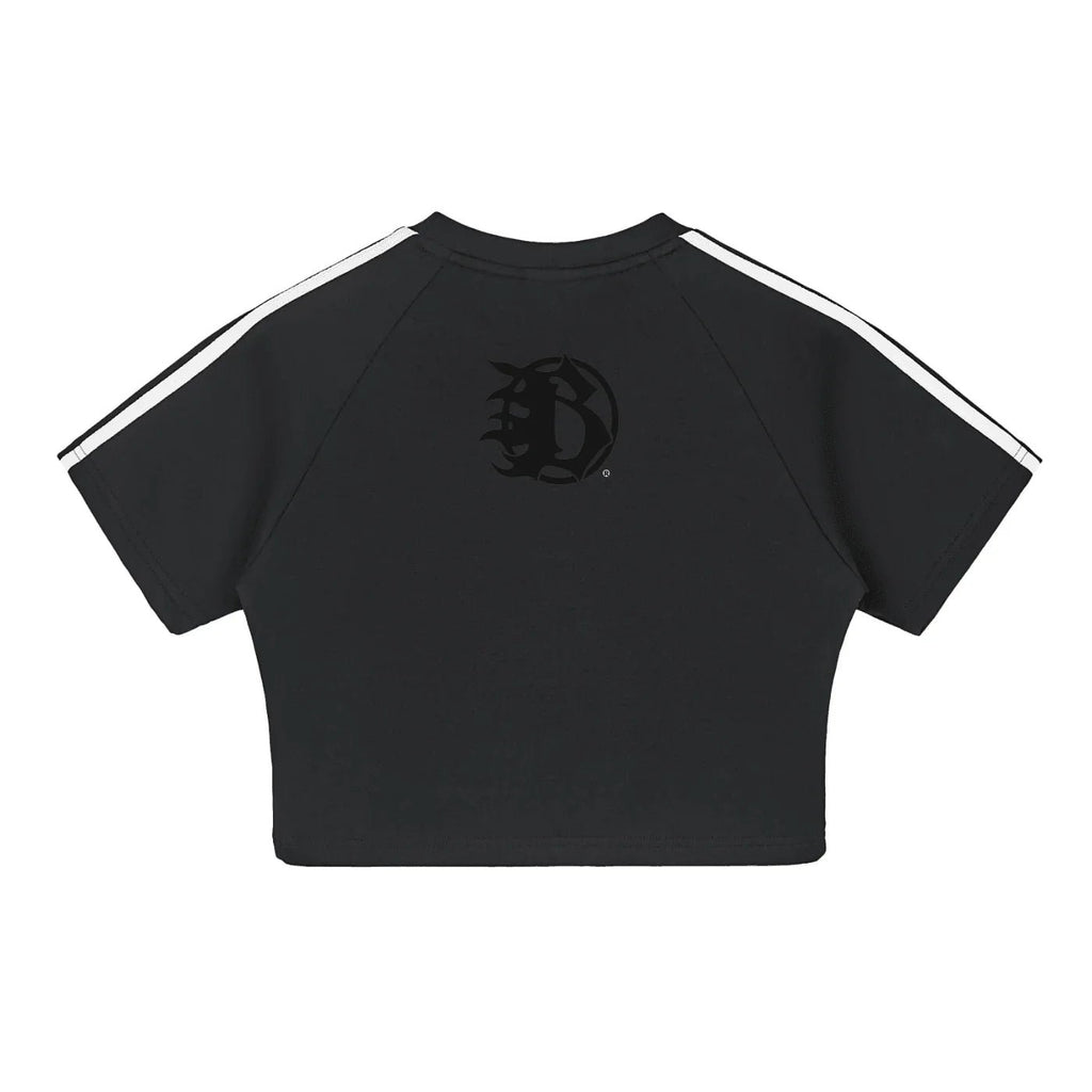BEESMOOVE BlackSouth Collective Taped Cooling Performance Crop Top - Beesmoove