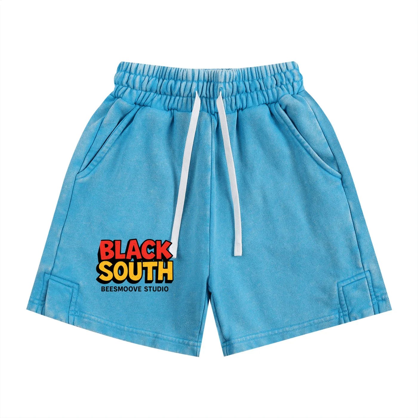 BEESMOOVE BlackSouth Collective Washed Kids' Shorts - Beesmoove