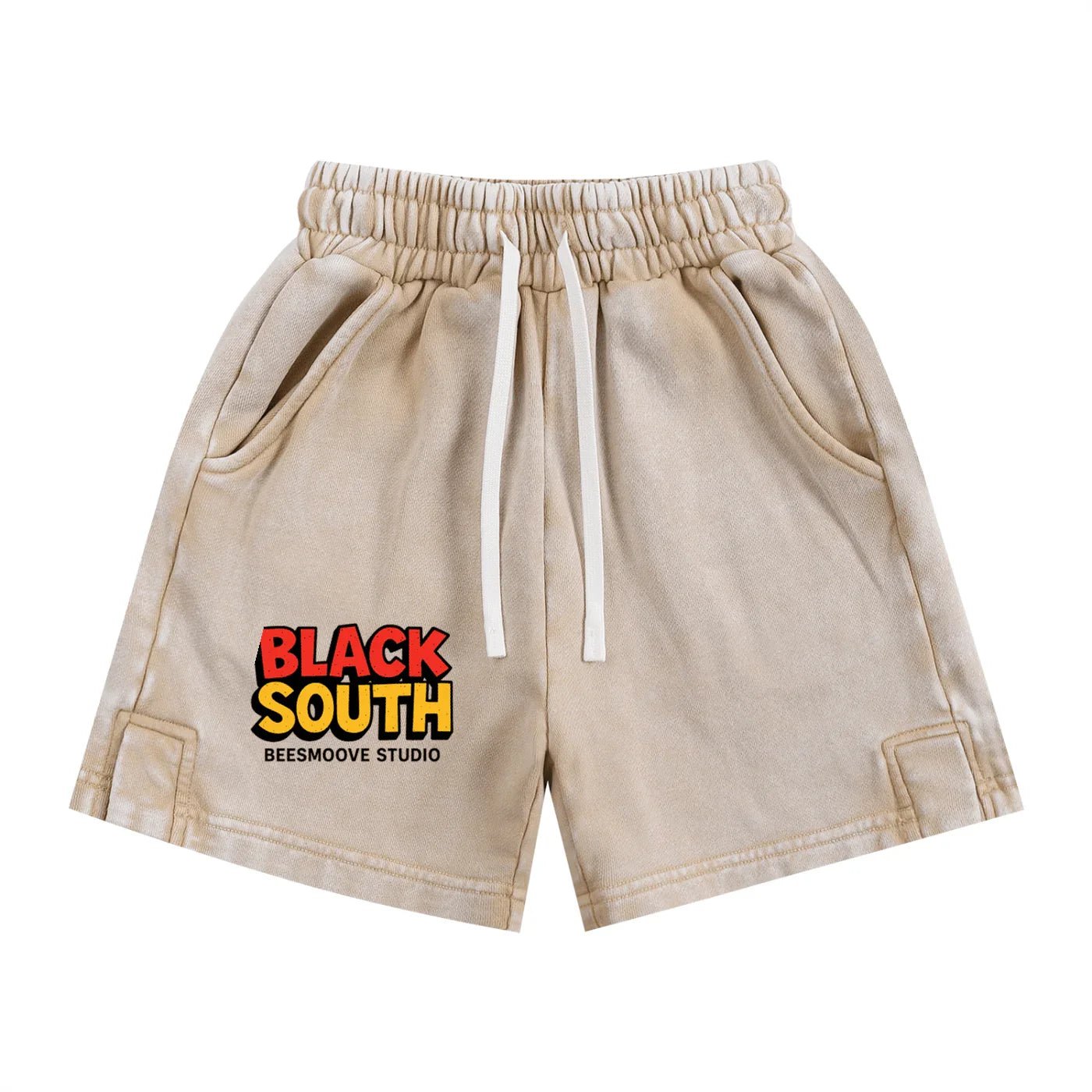 BEESMOOVE BlackSouth Collective Washed Kids' Shorts - Beesmoove