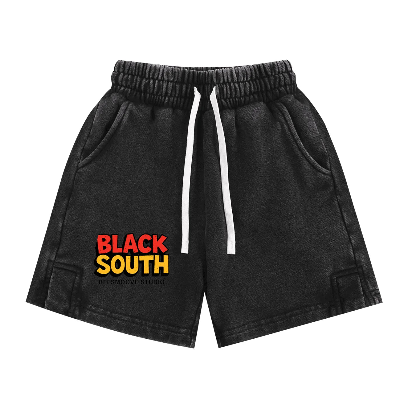 BEESMOOVE BlackSouth Collective Washed Kids' Shorts - Beesmoove