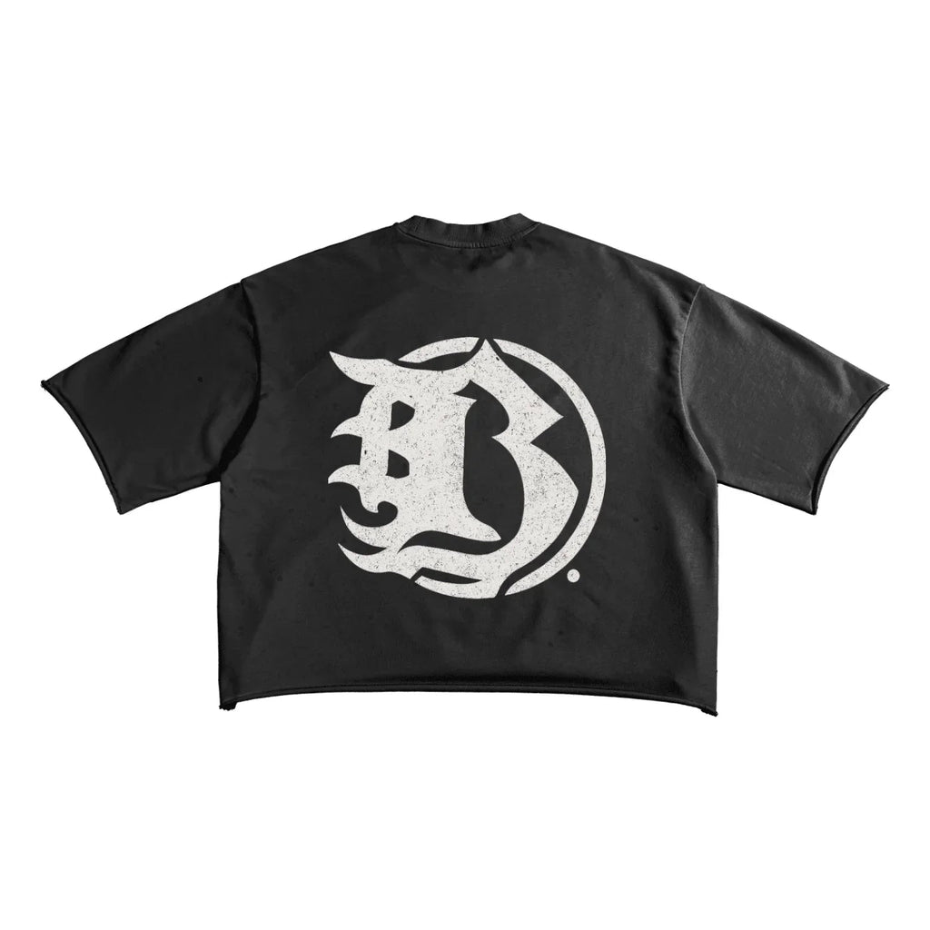 BEESMOOVE BlackSouth Corey Terry Raw Edge T-shirt - Beesmoove