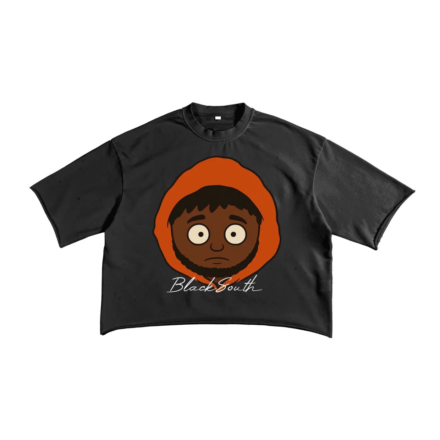 BEESMOOVE BlackSouth Corey Terry Raw Edge T-shirt - Beesmoove