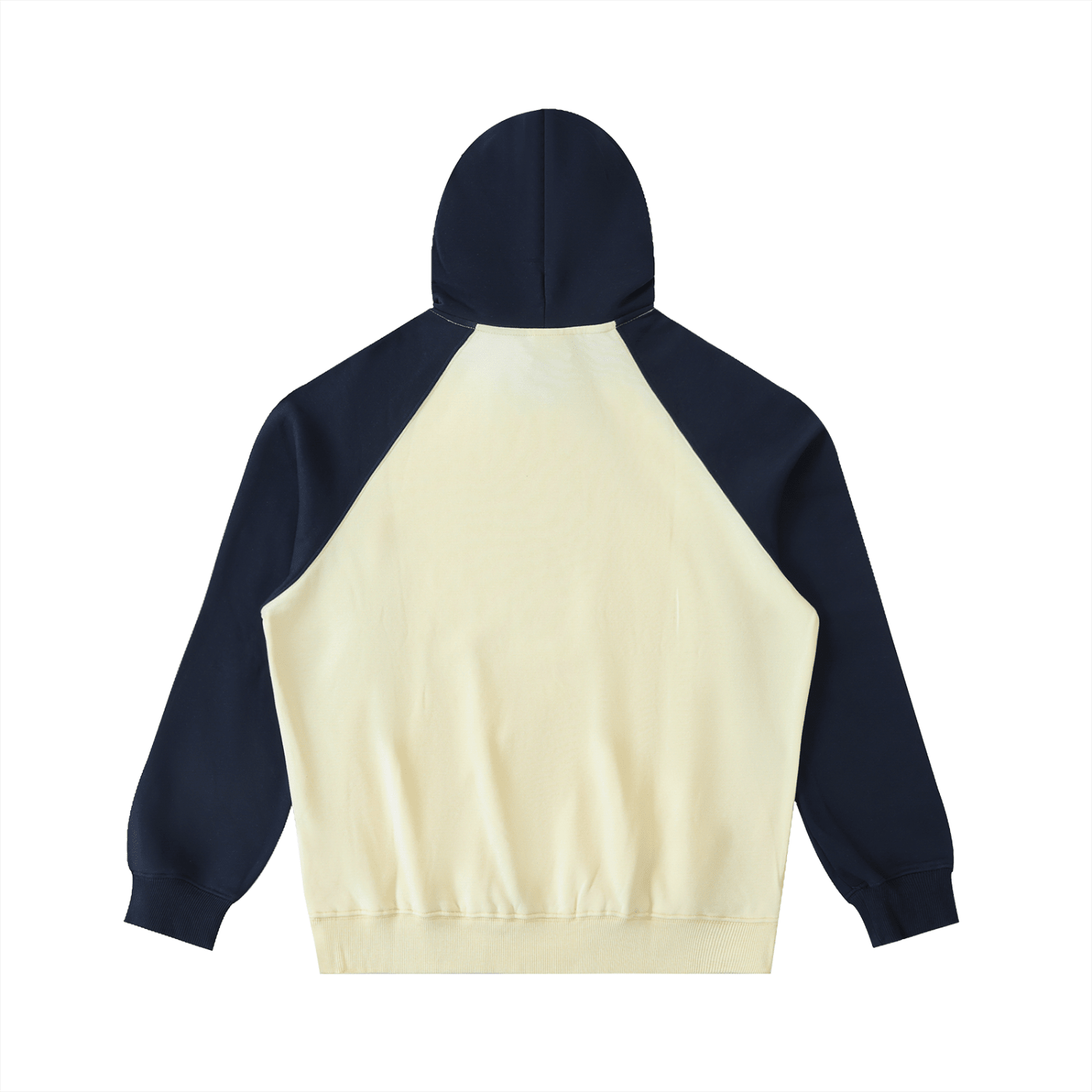 BEESMOOVE BlackSouth Day Ones Color - Block Raglan Sleeve Hoodie - Beesmoove