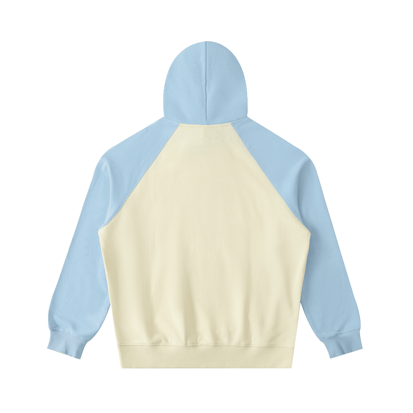BEESMOOVE BlackSouth Day Ones Color - Block Raglan Sleeve Hoodie - Beesmoove