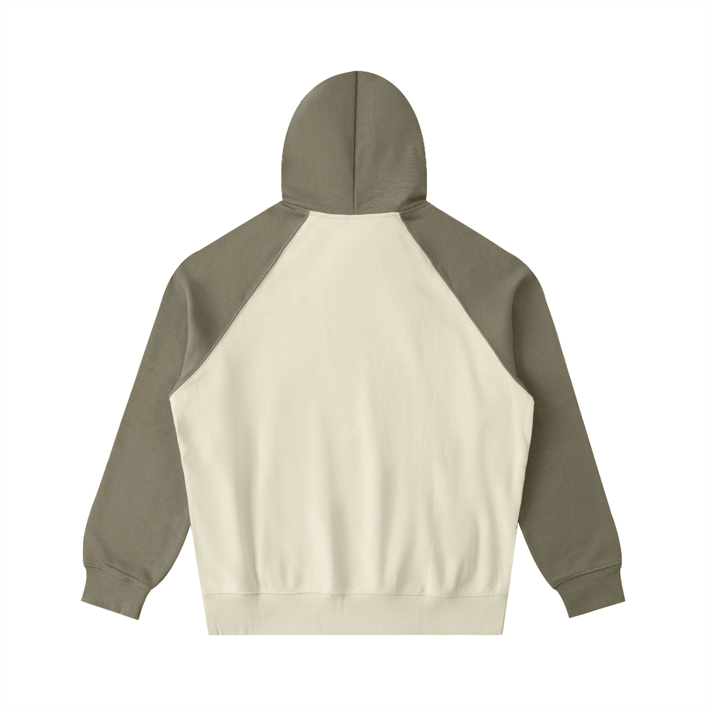 BEESMOOVE BlackSouth Day Ones Color - Block Raglan Sleeve Hoodie - Beesmoove