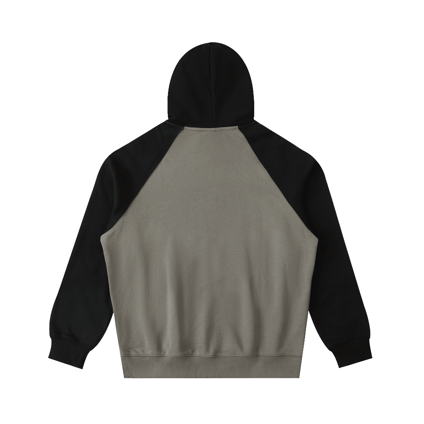 BEESMOOVE BlackSouth Day Ones Color - Block Raglan Sleeve Hoodie - Beesmoove
