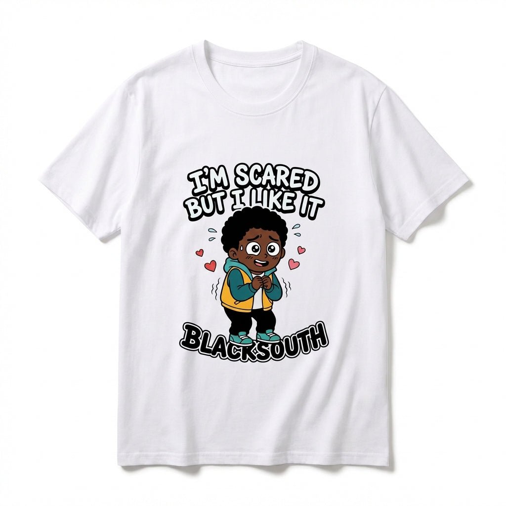 BEESMOOVE BlackSouth Fear But I’m With It T-Shirt - Beesmoove