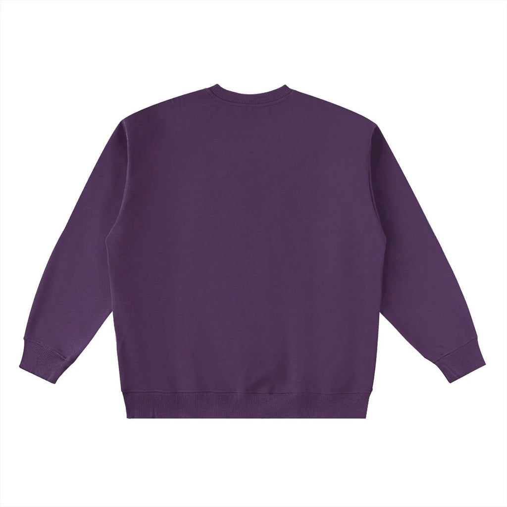 BEESMOOVE BlackSouth Global Oversized Crewneck Taped Sweatshirt - Beesmoove