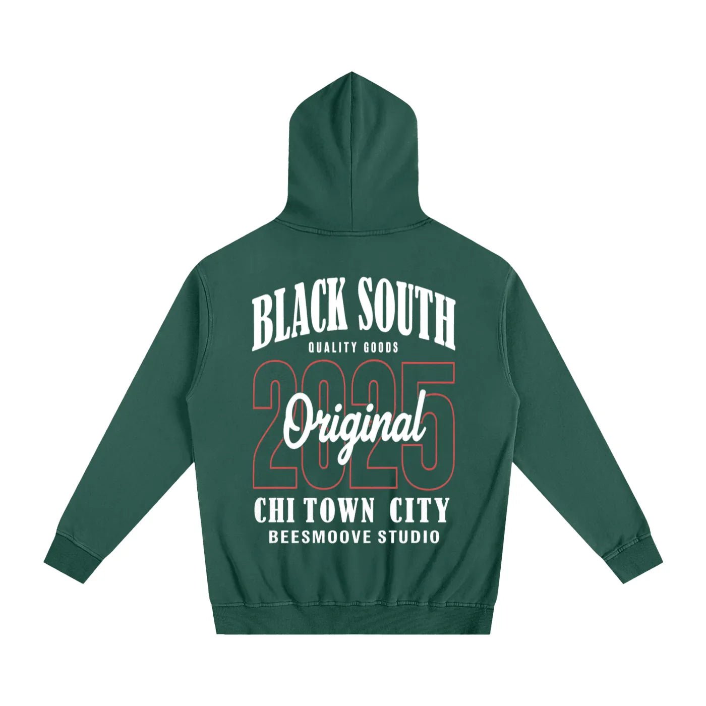 BEESMOOVE BlackSouth Original 2025 Oversized Hoodie - Beesmoove