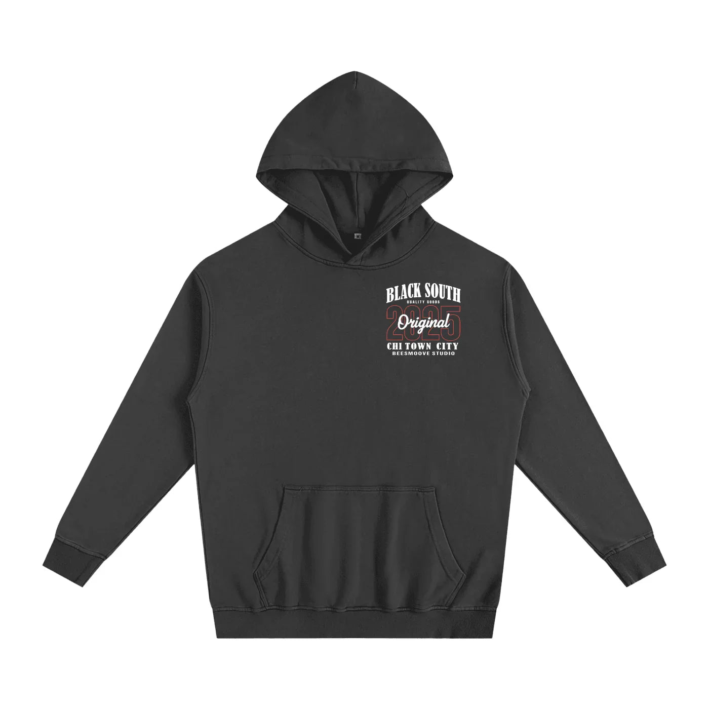 BEESMOOVE BlackSouth Original 2025 Oversized Hoodie - Beesmoove
